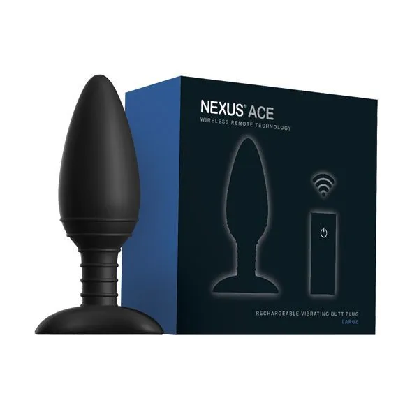 Анальна вібропробка Nexus ACE Large з пультом ДК, макс. діаметр 5 см