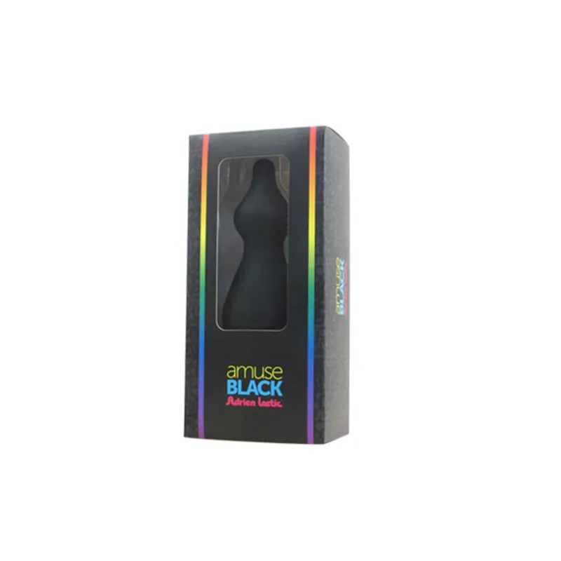 Анальна пробка Adrien Lastic Amuse Black (L), макс. діаметр 4,4 см