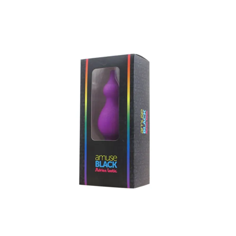 Анальна пробка Adrien Lastic Amuse Medium Purple (M), макс. діаметр 3,6 см