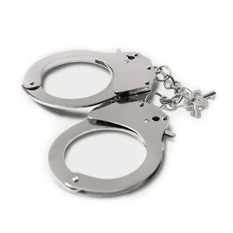 Наручники металеві Adrien Lastic Handcuffs Metallic, сріблясті