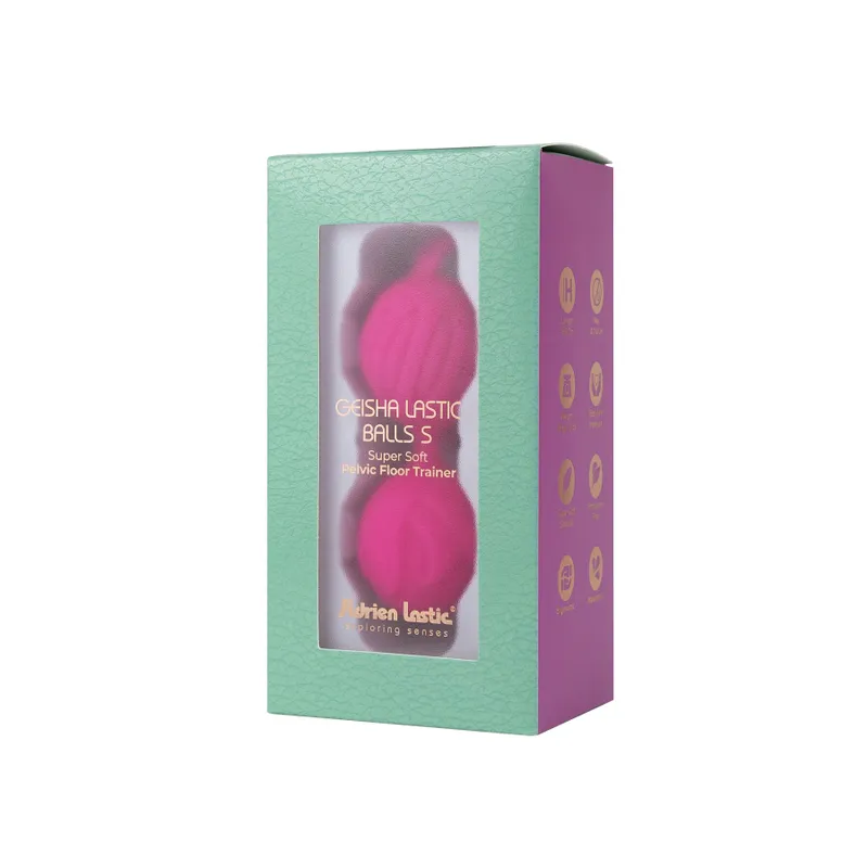 Вагінальні кульки Adrien Lastic Geisha Lastic Balls, діаметр 3,4 см, вага 85 г