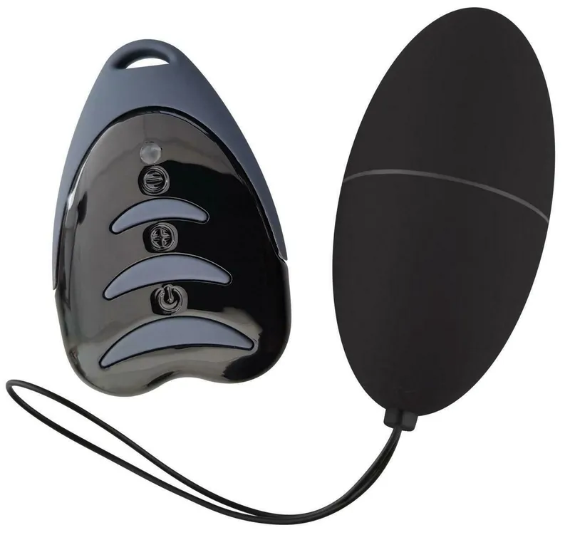 Віброяйце Alive Magic Egg 3.0 Black із пультом ДУ, на батарейках