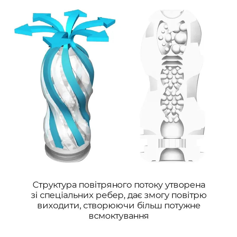 Мастурбатор Tenga Air-Tech Ultra Size, білий