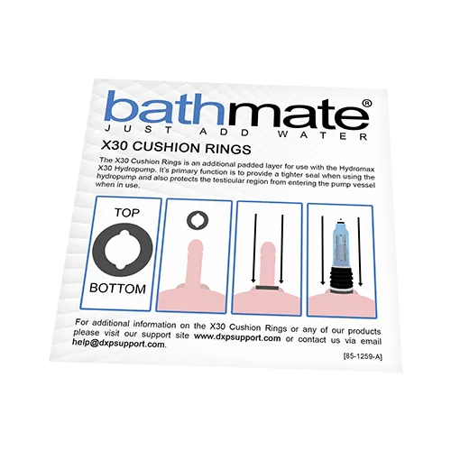 Кільце комфорту Bathmate Hydromax 7 для X30, чорне