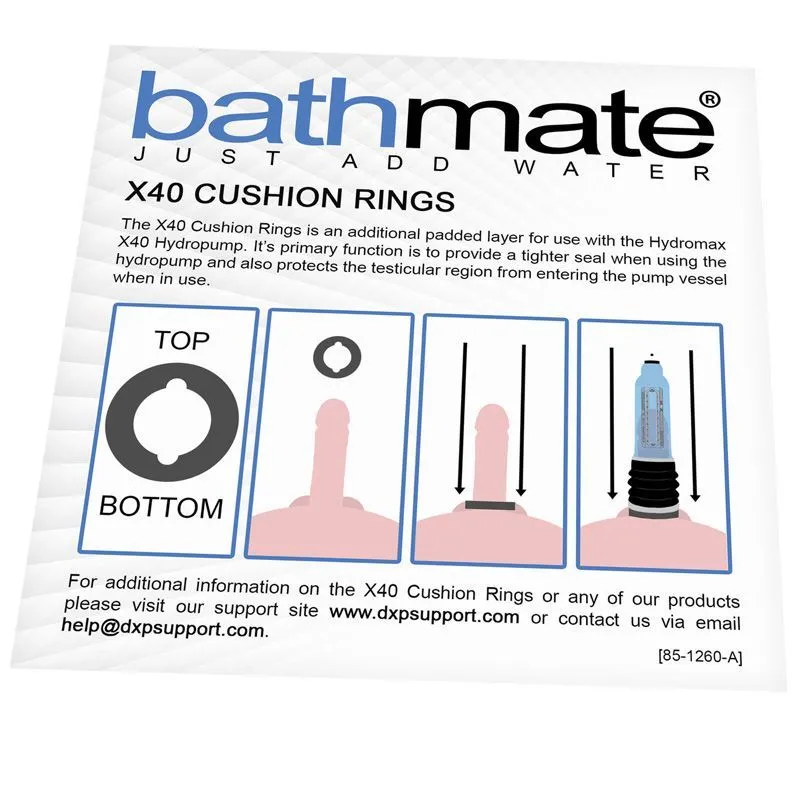 Кільце комфорту Bathmate для X40 (Hydromax 9), чорне