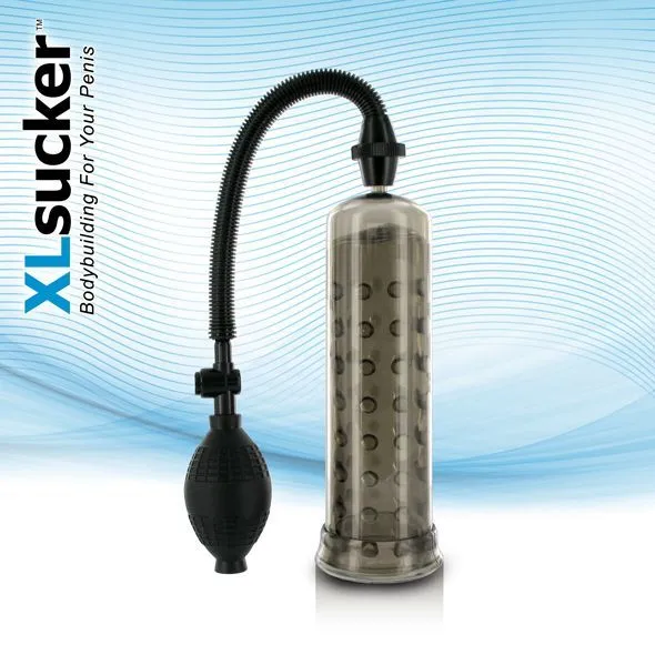 Вакуумна помпа XLsucker Penis Pump Black, для члена довжиною до 18 см