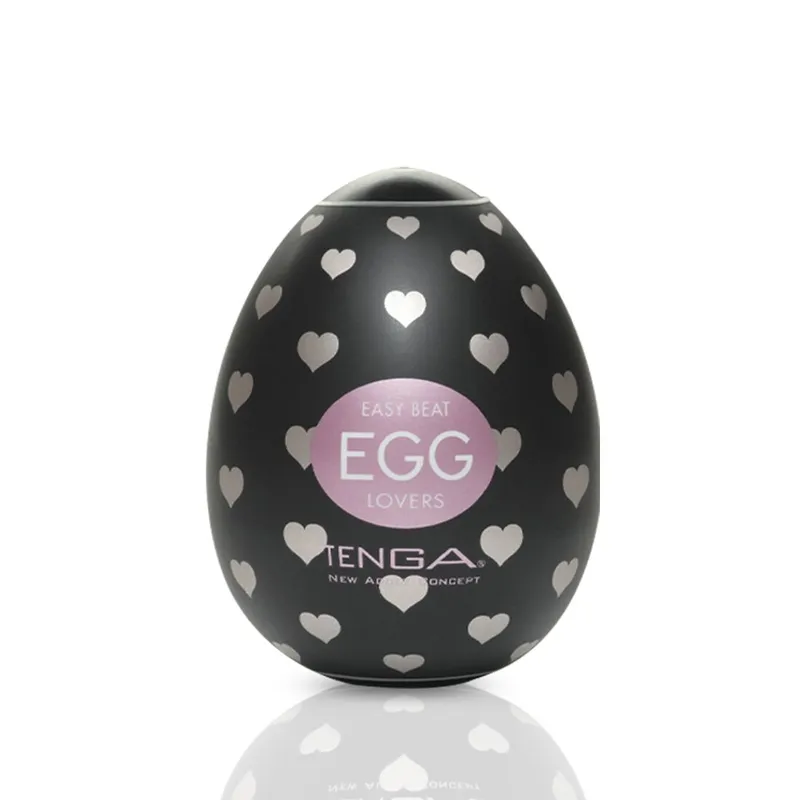 Мастурбатор-яйце Tenga Egg Lovers (сердечки), Японія