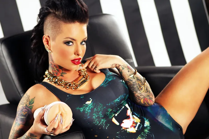 Мастурбатор Fleshlight Girls: Christy Mack - Attack, тілесний, зліпок вагіни
