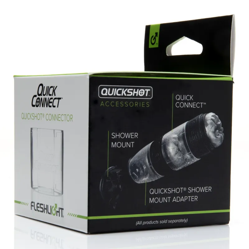 Адаптер Fleshlight Quickshot Quick Connect для з'єднання двох Quickshot