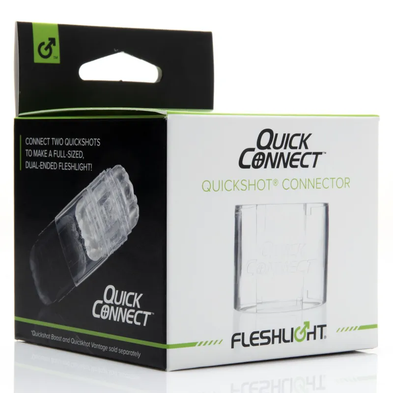 Адаптер Fleshlight Quickshot Quick Connect для з'єднання двох Quickshot