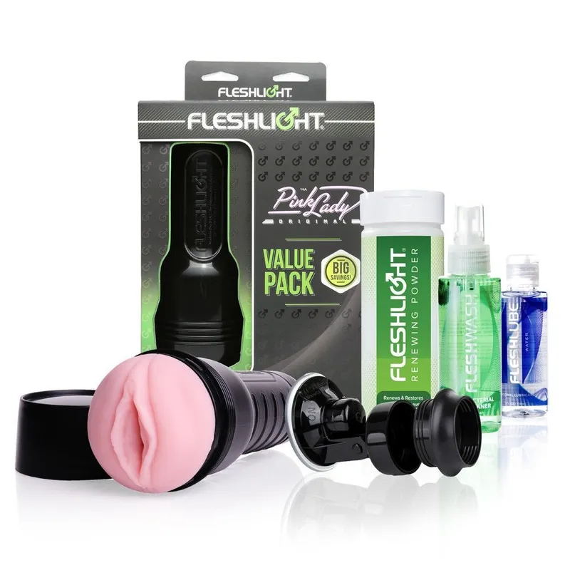 Набір Fleshlight Pink Lady Original Value Pack з аксесуарами