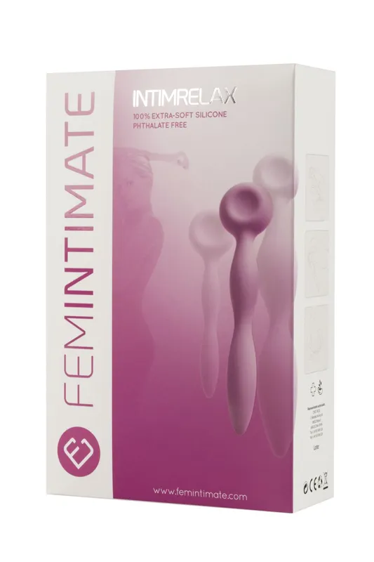 Тренажер-розширювач Femintimate Intimrelax, бузковий, набір із 3 елементів