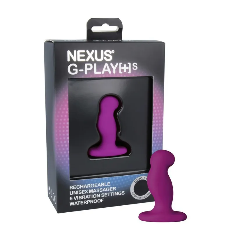 Вібромасажер простати Nexus G-Play Plus S Purple, макс. діаметр 2,3 см