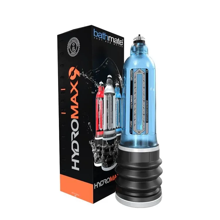 Гідропомпа Bathmate Hydromax 9 Blue, для члена довжиною від 18 до 23 см