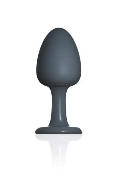Анальна пробка Dorcel Geisha Plug з кулькою всередині, чорна, макс. діаметр 3,2 см