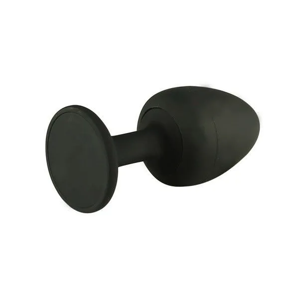 Анальна пробка Dorcel Geisha Plug з кулькою всередині, чорна, макс. діаметр 3,2 см