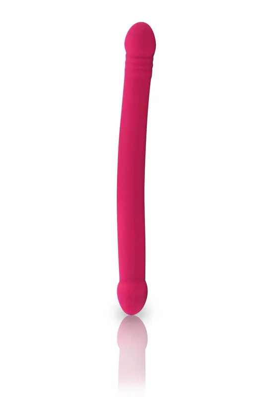 Фалоімітатор двосторонній Dorcel Real Double Do Magenta, довжина 42 см