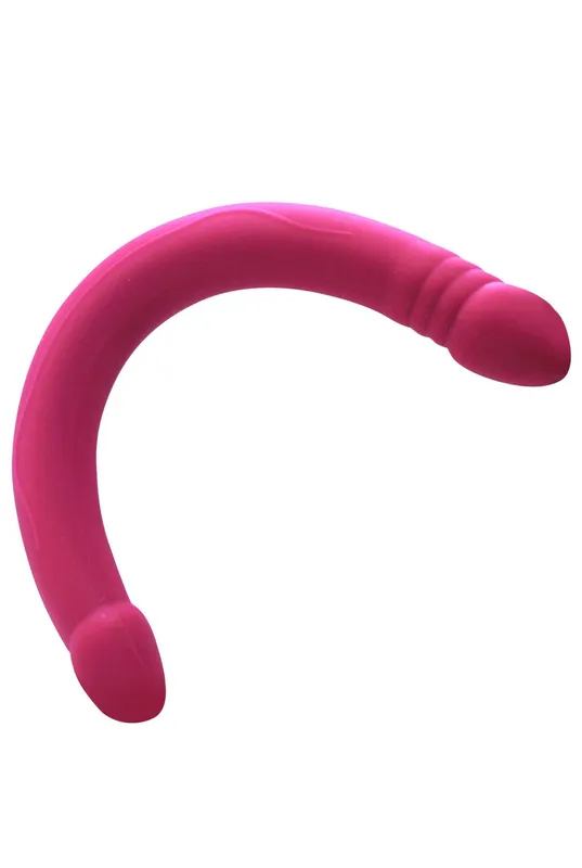 Фалоімітатор двосторонній Dorcel Real Double Do Magenta, довжина 42 см