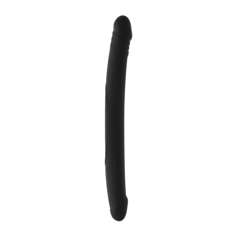 Фалоімітатор двосторонній Dorcel Real Double Do Black, довжина 42 см