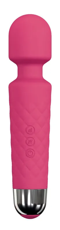 Вібромасажер Dorcel Wand Wanderful Magenta, рожевий, силікон