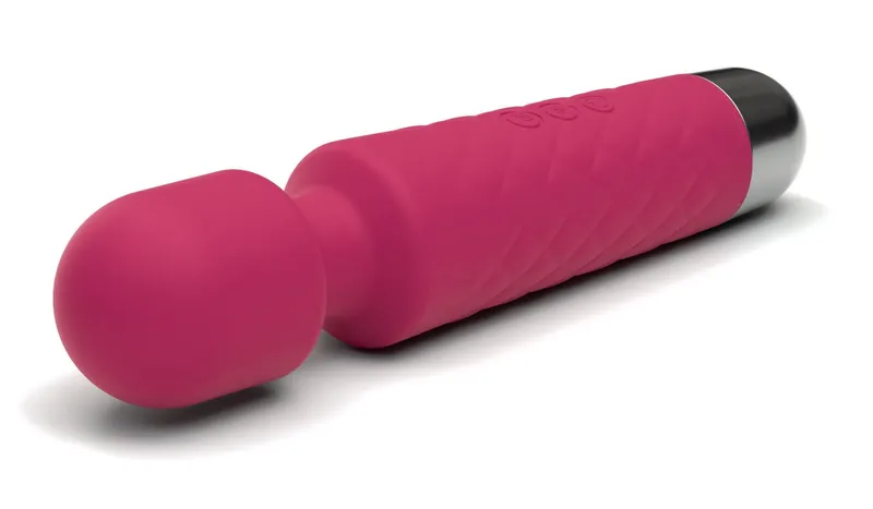 Вібромасажер Dorcel Wand Wanderful Magenta, рожевий, силікон