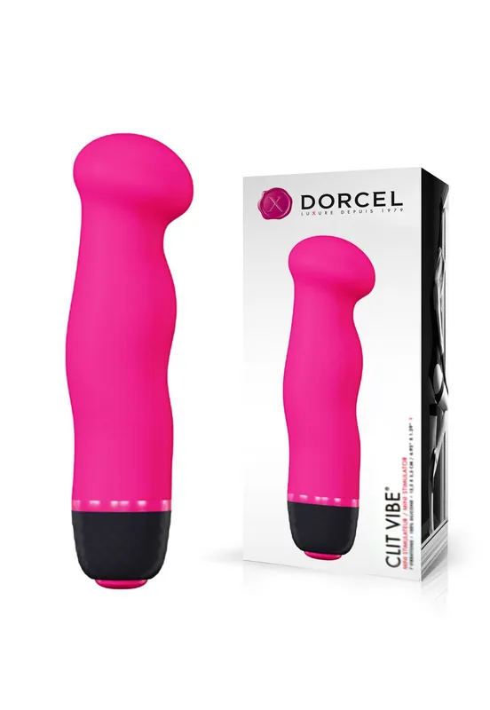 Міні-вібромасажер Dorcel Clit Vibe, рожевий, 7 режимів