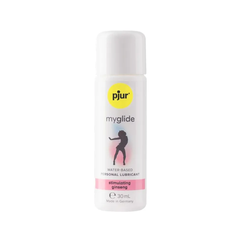 Збуджувальний лубрикант на водній основі Pjur MyGlide, 30 мл, з екстрактом женьшеню