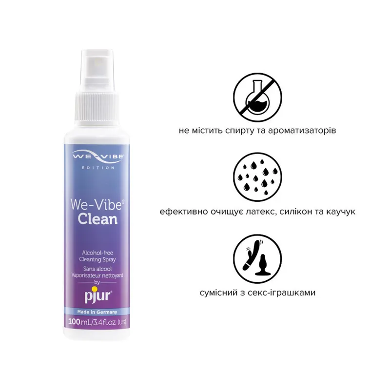 Антибактеріальний спрей pjur We-Vibe Clean, 100 мл