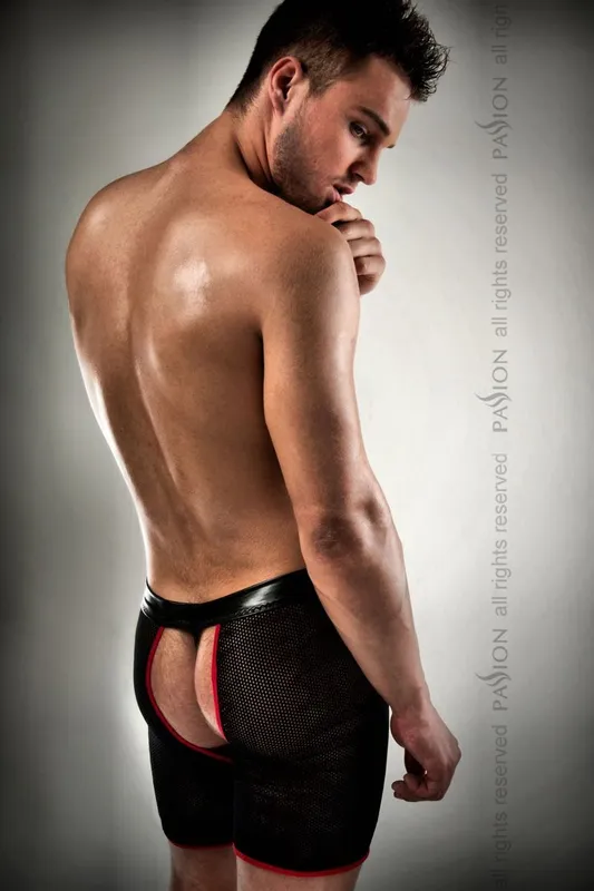 Чоловічі труси-стрінги Passion 012 THONG, чорні, XXL/XXXL
