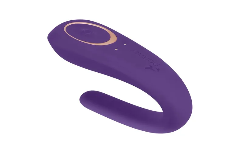 Вібратор для пар Satisfyer Double Classic, фіолетовий