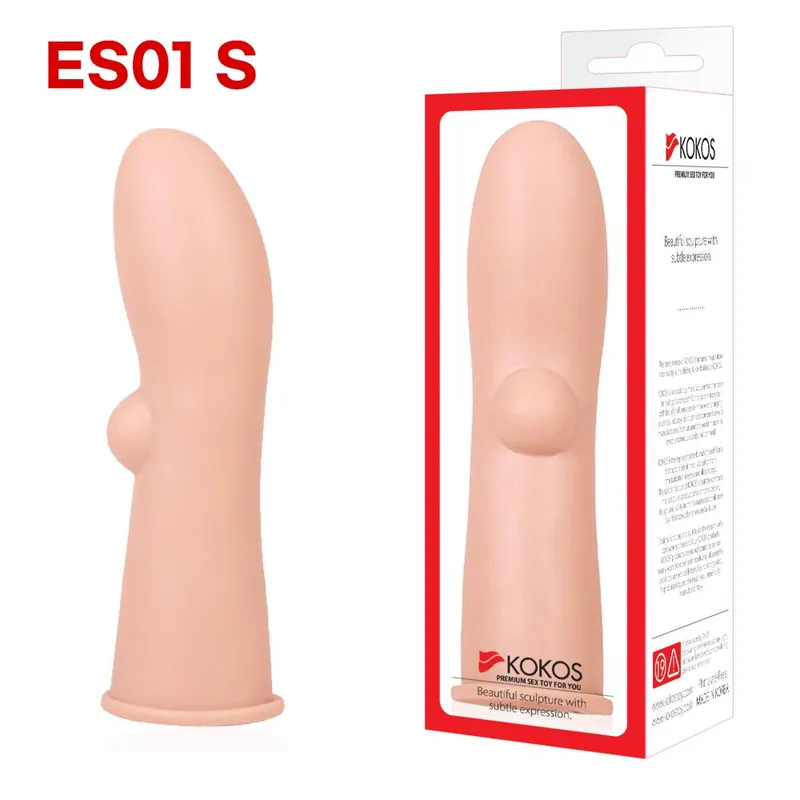 Насадка на член Kokos Extreme Sleeve ES.01, розмір S, тілесна
