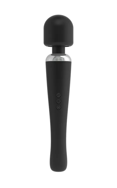 Вібромасажер Dorcel Megawand Black, 160 режимів, перезаряджуваний