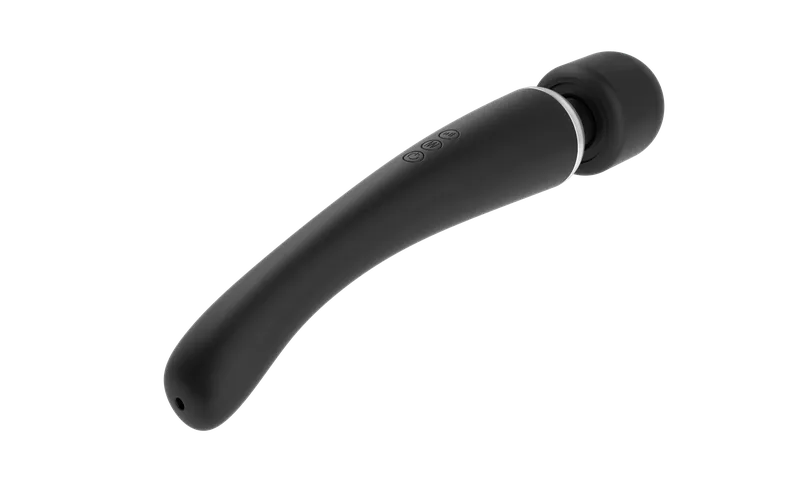 Вібромасажер Dorcel Megawand Black, 160 режимів, перезаряджуваний
