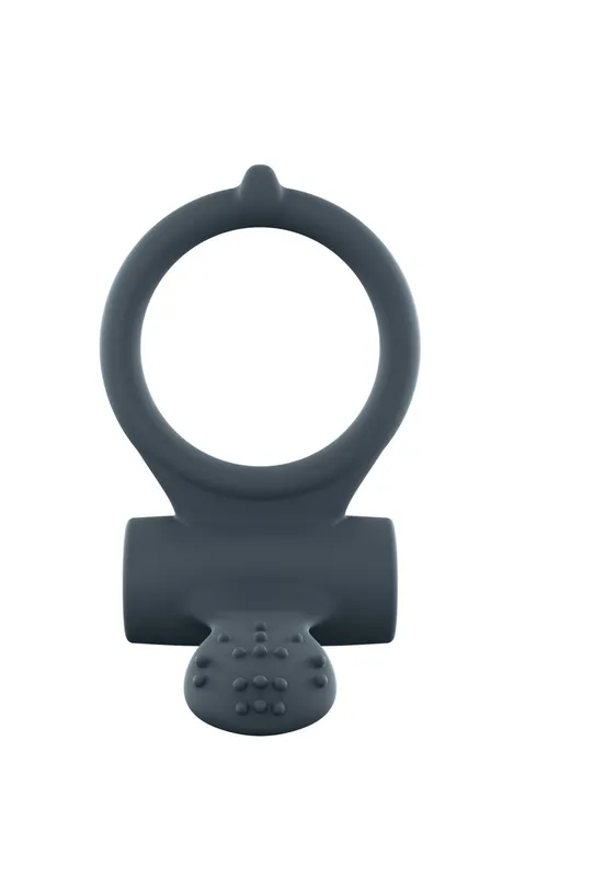Ерекційне кільце Dorcel Power Clit Plus з вібрацією, чорне