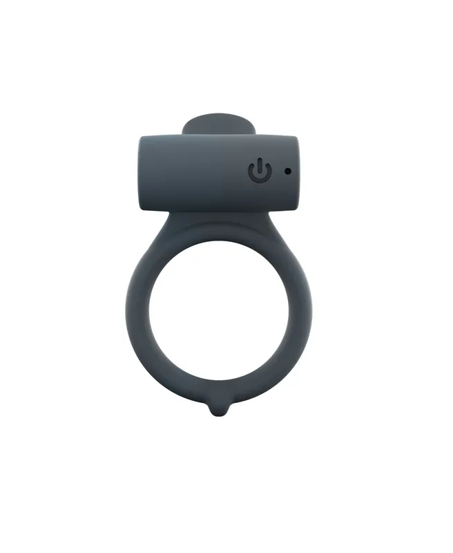 Ерекційне кільце Dorcel Power Clit Plus з вібрацією, чорне