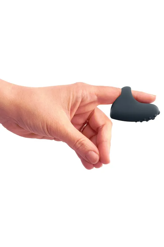 Насадка на палець Dorcel MAGIC FINGER Black, 3 швидкості вібрації