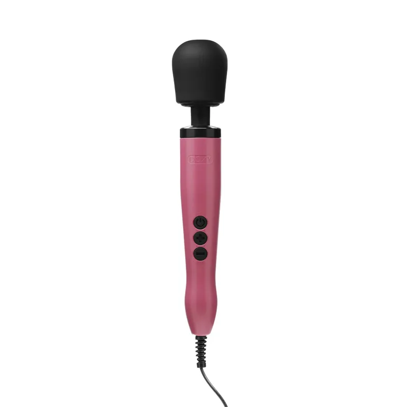 Вібромасажер Doxy Wand Original, рожевий, живлення від мережі 220В