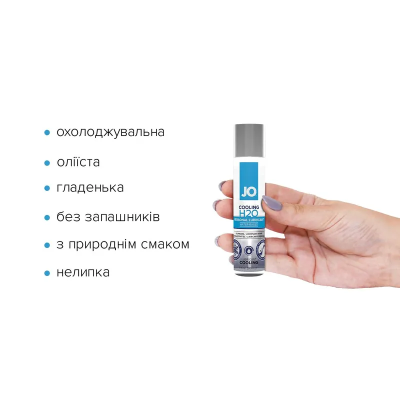 Лубрикант на водній основі JO H2O — COOLING, 30 мл