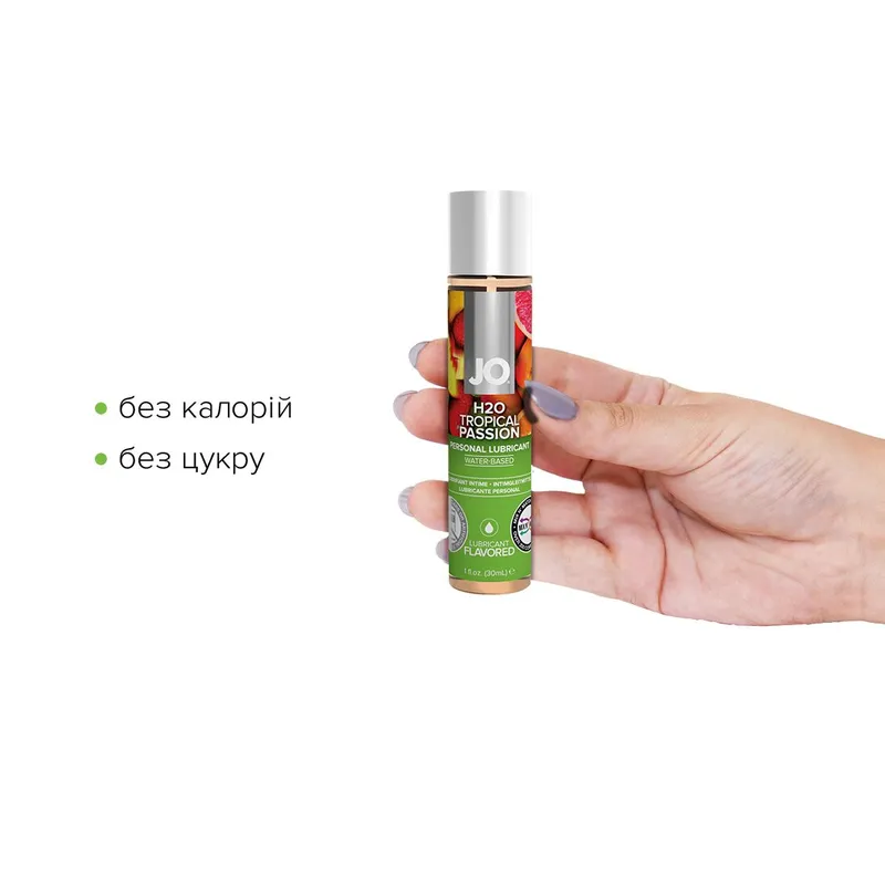 Лубрикант на водній основі JO H2O — Tropical Passion, 30 мл