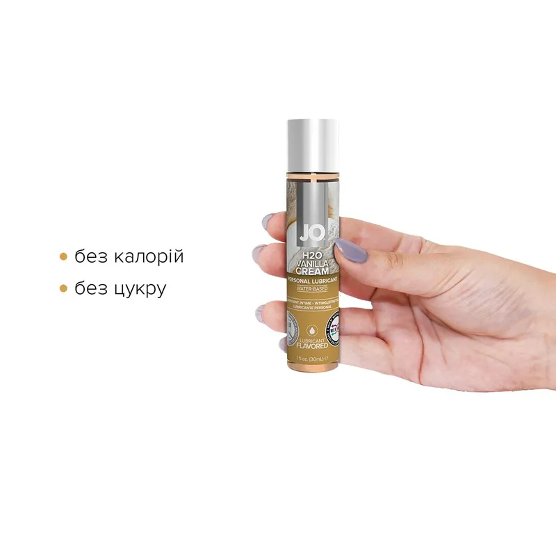 Лубрикант на водній основі JO H2O — Vanilla Cream, 30 мл