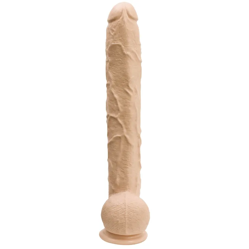 Фалоімітатор Doc Johnson Dick Rambone Cock, тілесний, довжина 42 см, ПВХ