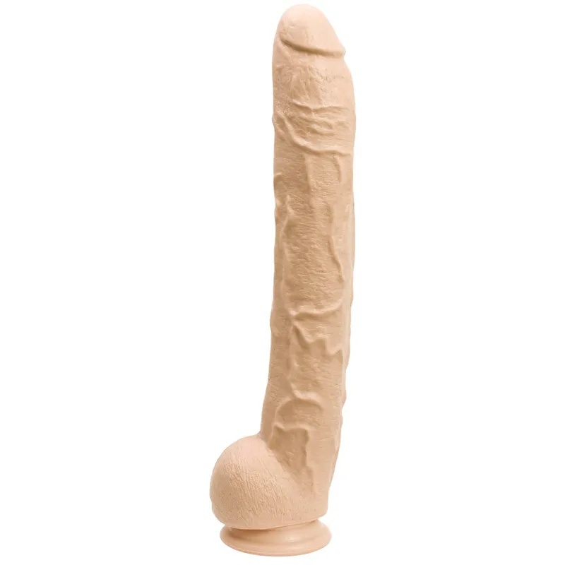 Фалоімітатор Doc Johnson Dick Rambone Cock, тілесний, довжина 42 см, ПВХ