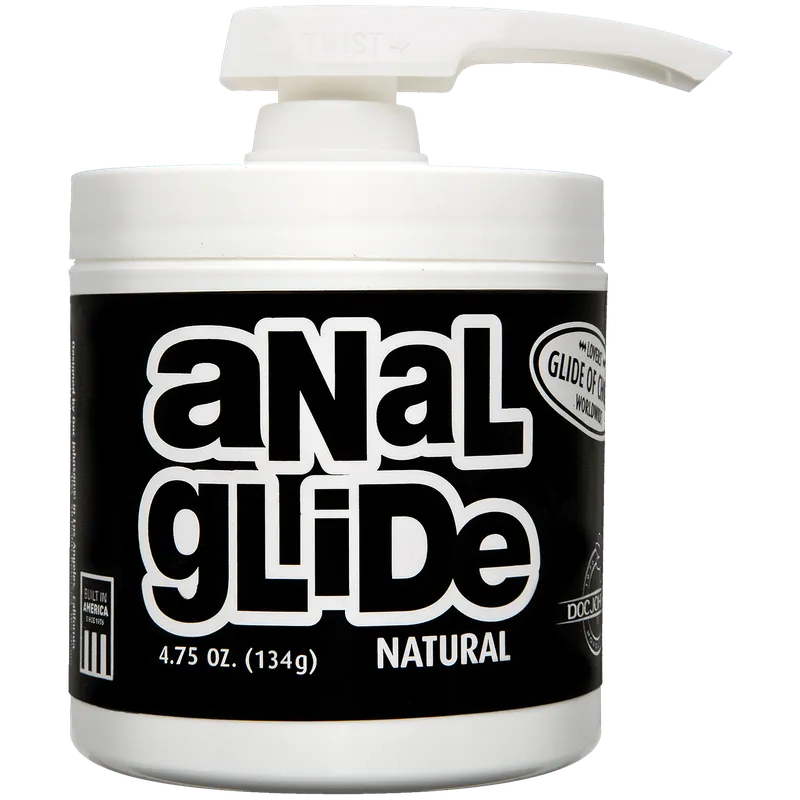 Анальний лубрикант на олійній основі Doc Johnson Anal Glide Natural, 134 мл