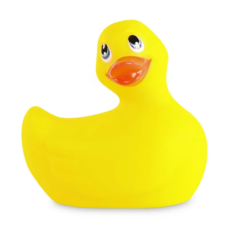 Вібромасажер-качечка I Rub My Duckie 2.0, Big Teaze Toys, жовта