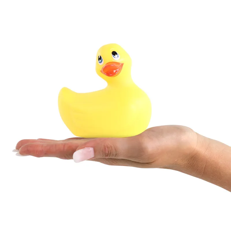 Вібромасажер-качечка I Rub My Duckie 2.0, Big Teaze Toys, жовта