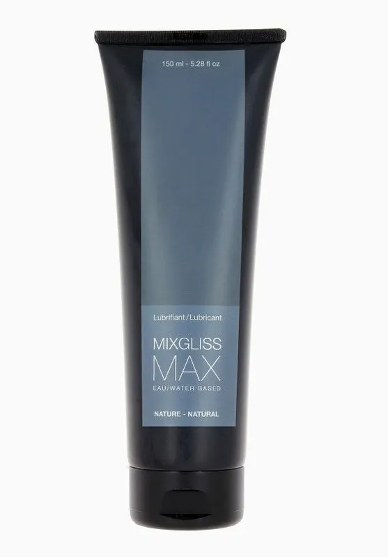 Лубрикант MixGliss MAX NATURE на водній основі з екстрактом алое, 150 мл