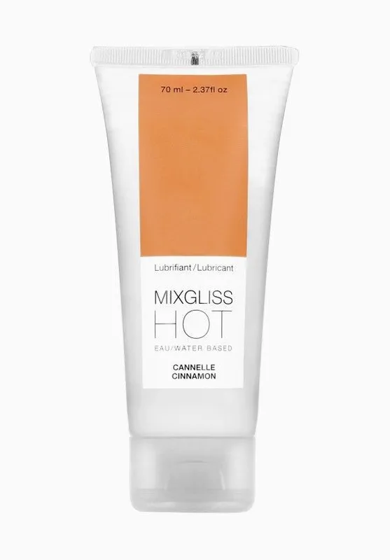 Лубрикант на водній основі MixGliss HOT CANNELLE, 70 мл, кориця