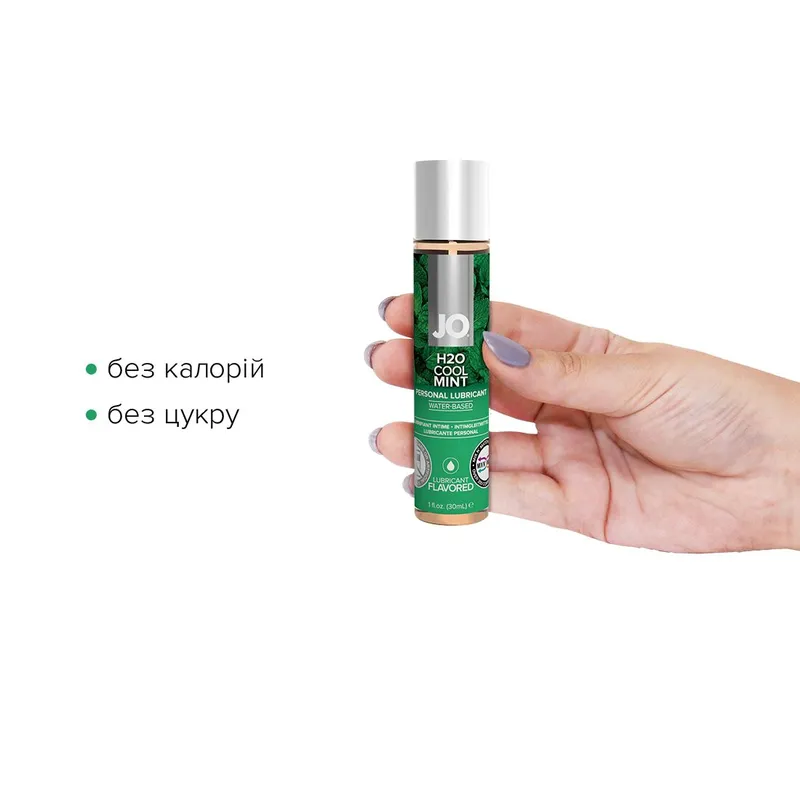 Лубрикант на водній основі JO H2O — Cool Mint, 30 мл