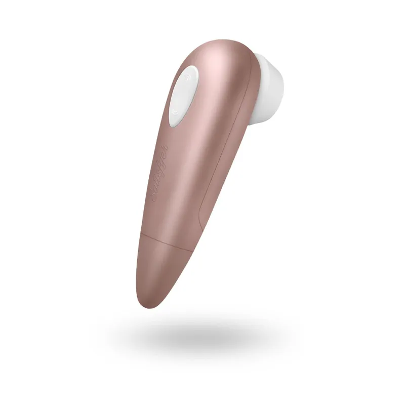 Вакуумний кліторальний стимулятор Satisfyer Number One, золотистий