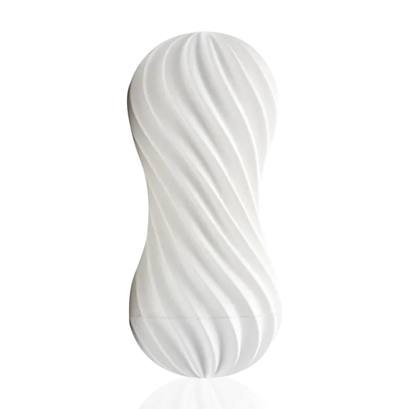 Мастурбатор Tenga Flex Silky White з можливістю скручування